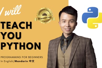 be your professional mentor, teach and help you learn python