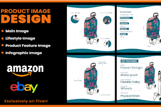 design professional amazon listing images