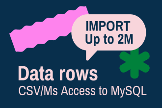 import and export data between excel, access, CSV, and mysql