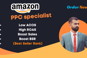 be amazon PPC specialist, optimize PPC ads campaign, PPC audit and reduce acos