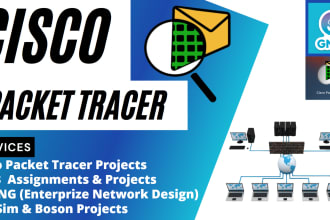 do packet tracer labs, networking design on cisco packet tracer, gns3
