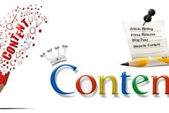 do article and creative writing, content creation, blogs