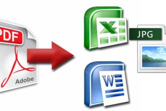 convert pdf to word, word to PDF, image to word