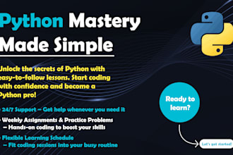 teach python from beginner to advanced