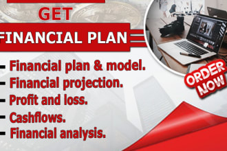 make financial plan, financial model, financial projection, financial analysis