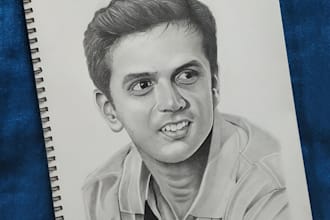 draw realistic portraits and pencil sketches