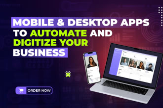 develop a custom business software for you