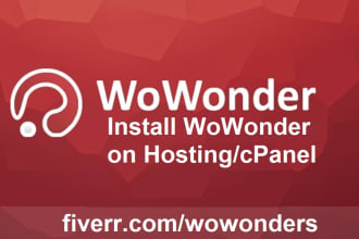 install wowonder on your hosting