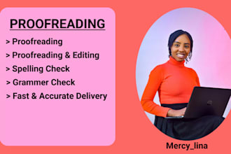 do thorough proofreading and editing in 24hrs