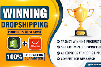 find shopify dropshipping winning products