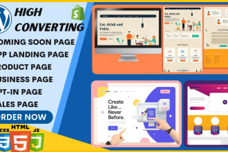 create responsive wordpress landing page squeeze page