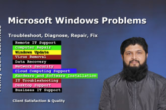 solve fix computer repair windows 11 10 mac update problem pc issue