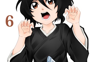 draw bleach fake cover for you