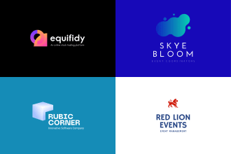 do modern and minimal abstract logo design