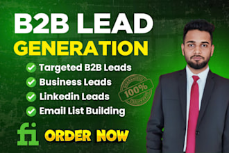 do b2b lead generation and valid prospect list building