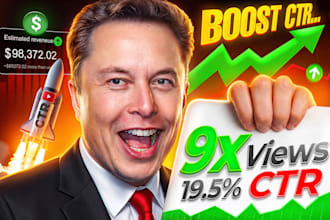 make eye catching youtube thumbnail that increase CTR