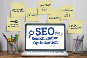 provide a professional seo audit report and a long term action plan