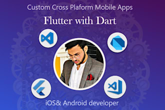 create custom flutter apps for ecommerce, fitness, and food