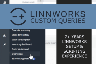 write a custom linnworks data query