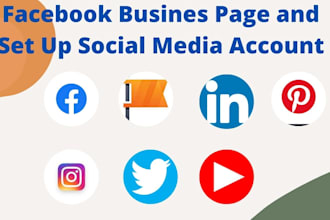 create facebook business page set up social media accounts