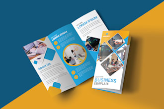 do flyer, trifold, bifold, catalog, pdf and multipage brochure design