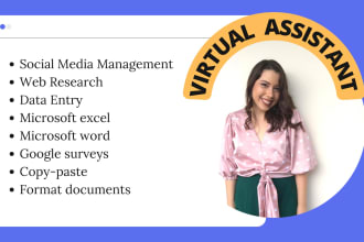 be your virtual assistant for hours