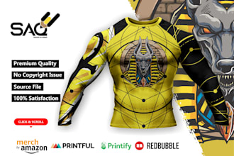 create sublimation custom rashguards, MMA, and bjj suit