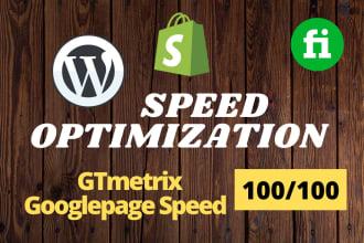 speed up shopify wix wordpress website