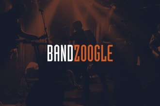 design a beautiful  responsive bandzoogle website and store