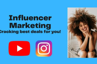 completely handle your influencer marketing campaign