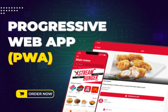 develop a progressive web app for you on glide app