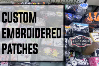 do best quality custom embroidered patches with shipping