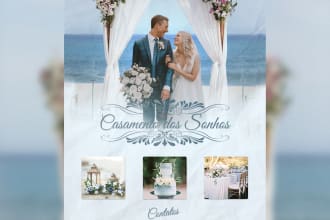 design professional wedding flyer