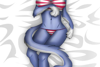 draw your furry or anthro art character