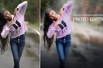 professional photo editing and color grading services