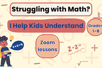 tutor your kid grade 1 to 8 math