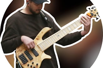 record professional bass for your song