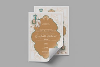 do wedding, birthday, baby shower, party invitation or event greeting card