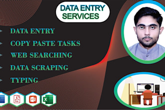 do precise data entry, typing jobs, and web search