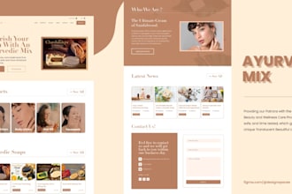 build a responsive wordpress website or landing page