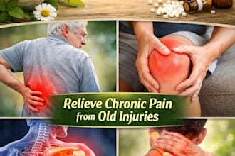 heal old injury pain naturally with homeopathic medicine