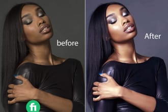 retouch and manipulate your amazone product photos, edit wedding photos