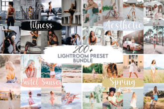 provide you with 200 lightroom presets for you to resell