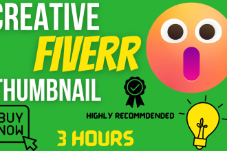 design a creative fiverr video for your  gig