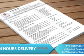 do resume writing cover  letter and linkedin optimization