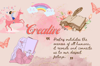 write expressive emotional or motivational poetry