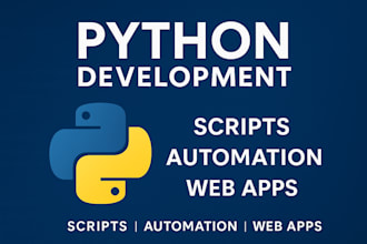 do your python projects