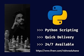do your python projects