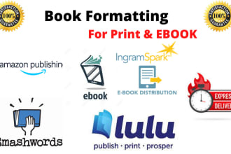 do formatting manuscripts pdf print ebook recipe in 24 hours