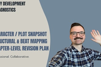 analyze your story and map your characters and next steps